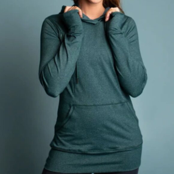 Cadenshae - Montana Green Activewear Nursing Hoodie. - Picture 3 of 5